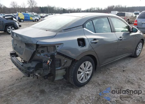 2021 Nissan Sentra S Xtronic Cvt из США, поврежденный, VIN 3N1AB8BV8MY229644